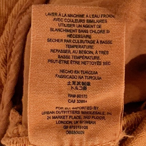 Free People On My Mind Cropped Cuff Wide Leg High Rise Pant, Size 26 - Picture 7 of 7